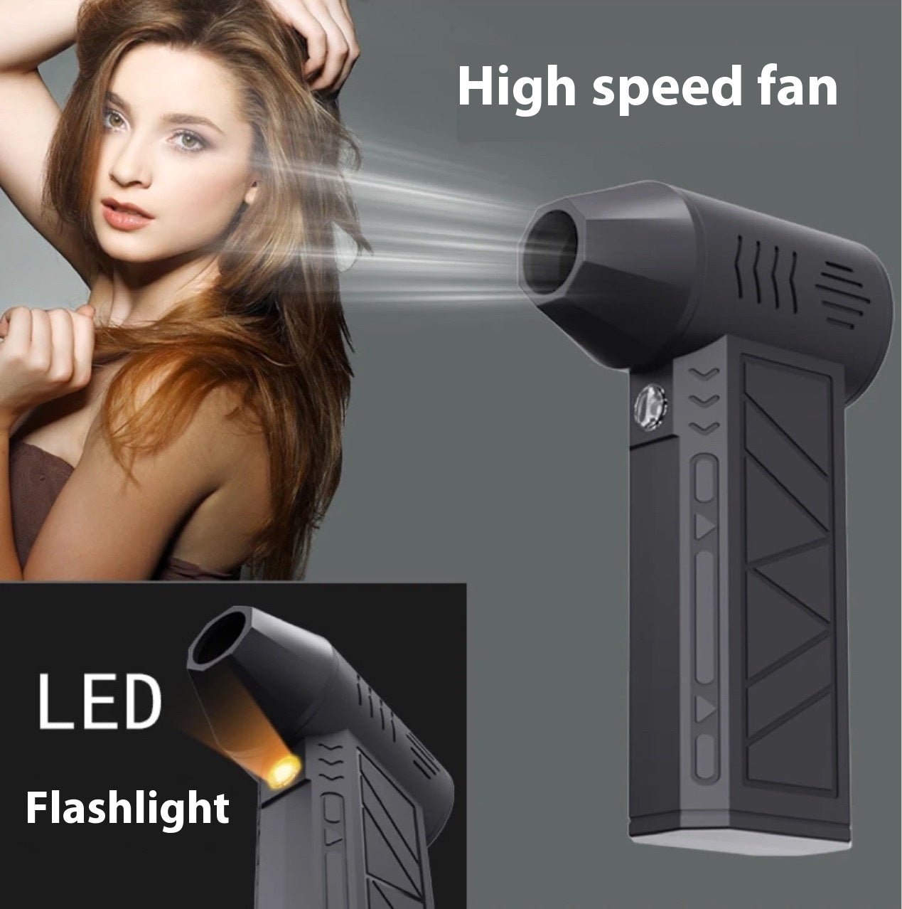 Luna Hair Dryer (Mini Handheld Hair Dryer)