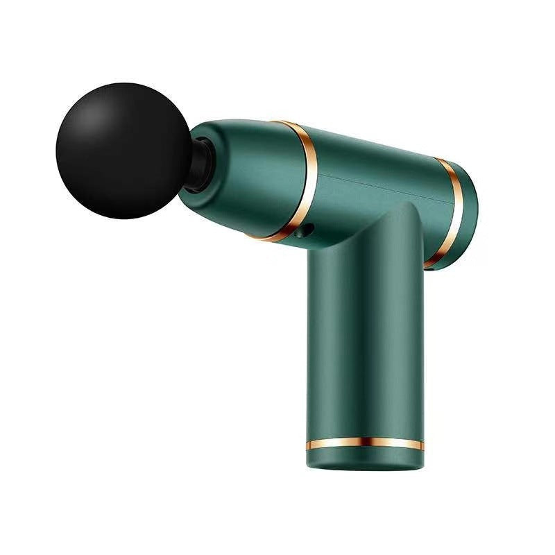 Lena Massage Gun (Mini USB Massage Gun Meridian Muscle Relaxation – Black/Green/Grey)