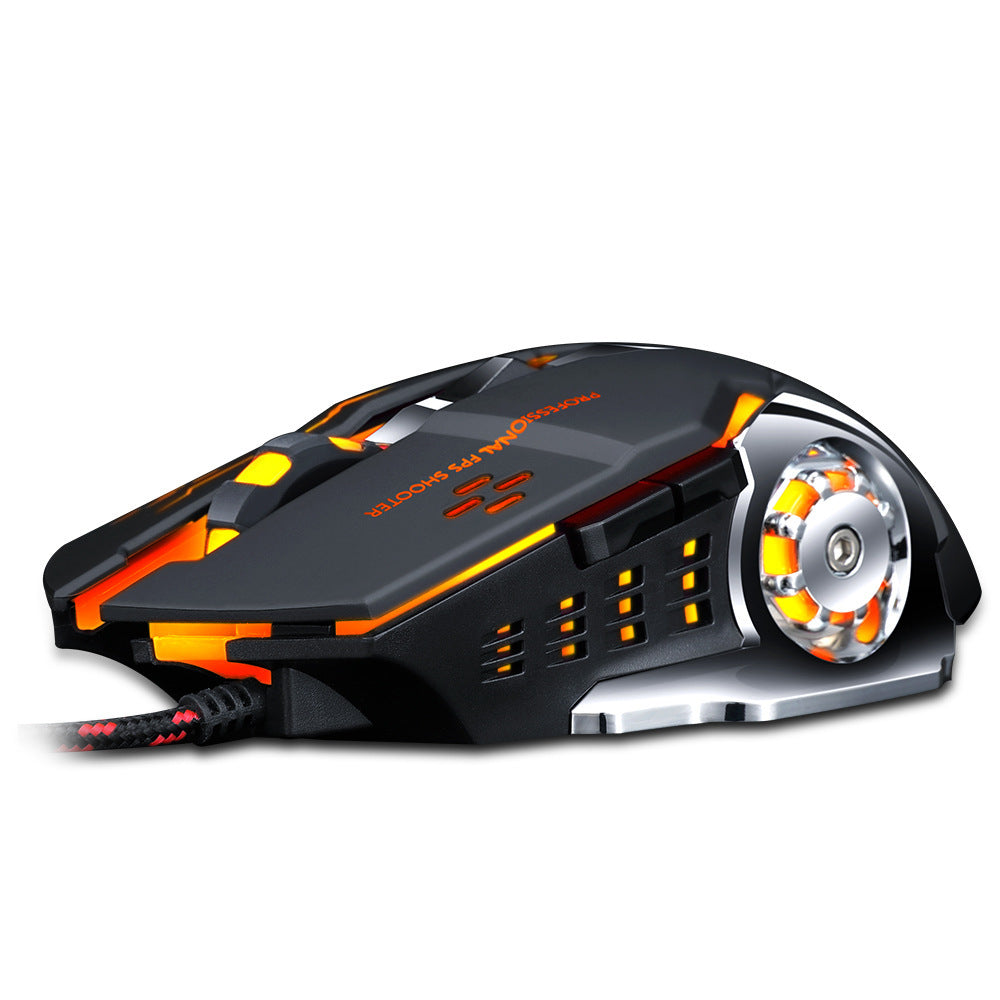Theo Gaming Mouse (Mechanical game wired mouse)