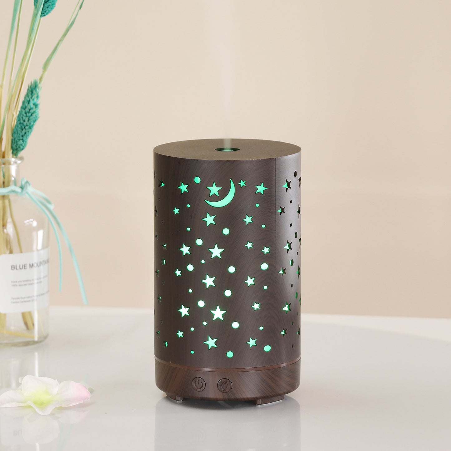 Ellis Aroma Diffuser (Hollow Aroma Diffuser Ultrasonic Atomizer Household Humidifier)