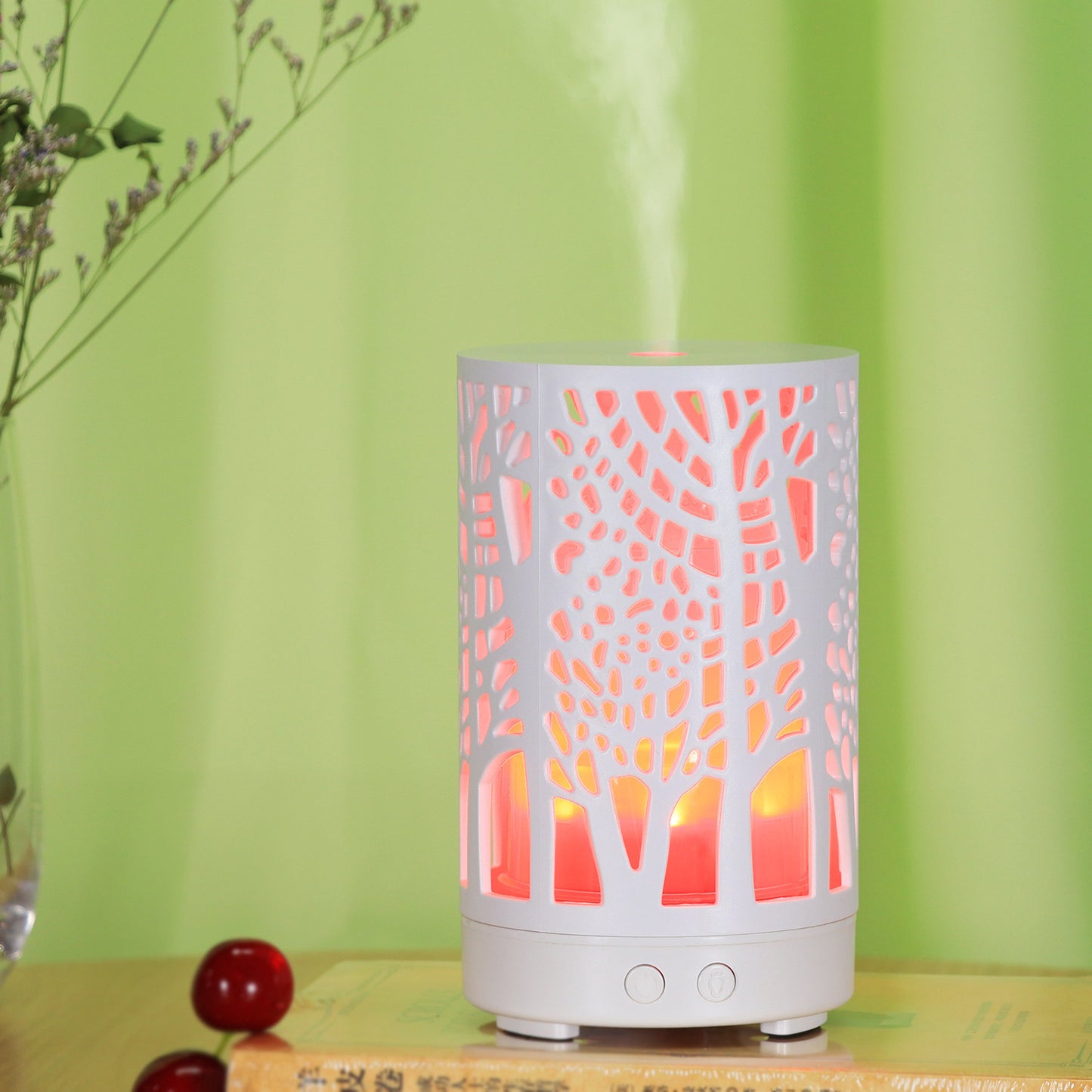 Ellis Aroma Diffuser (Hollow Aroma Diffuser Ultrasonic Atomizer Household Humidifier)