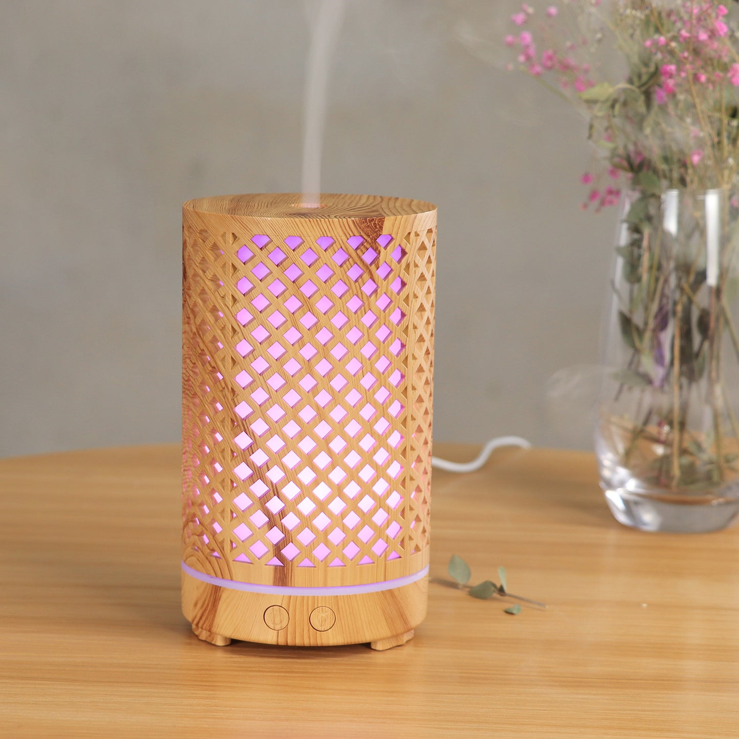 Ellis Aroma Diffuser (Hollow Aroma Diffuser Ultrasonic Atomizer Household Humidifier)