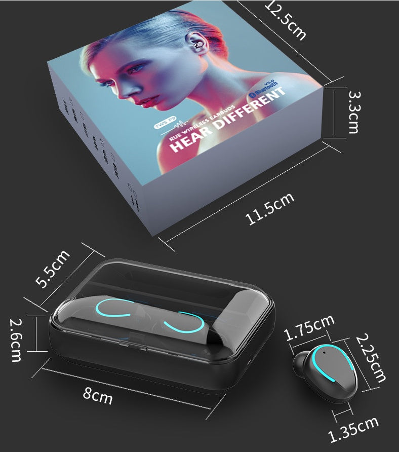 Asher Power Bank Headset (Bluetooth Headset Power Bank)