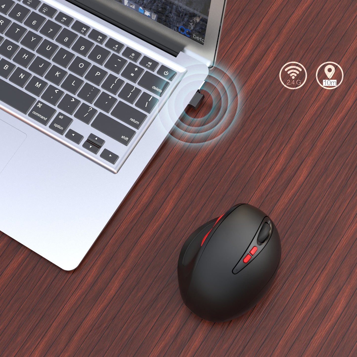 Reed Wireless Mouse (2.4G Wireless mouse)