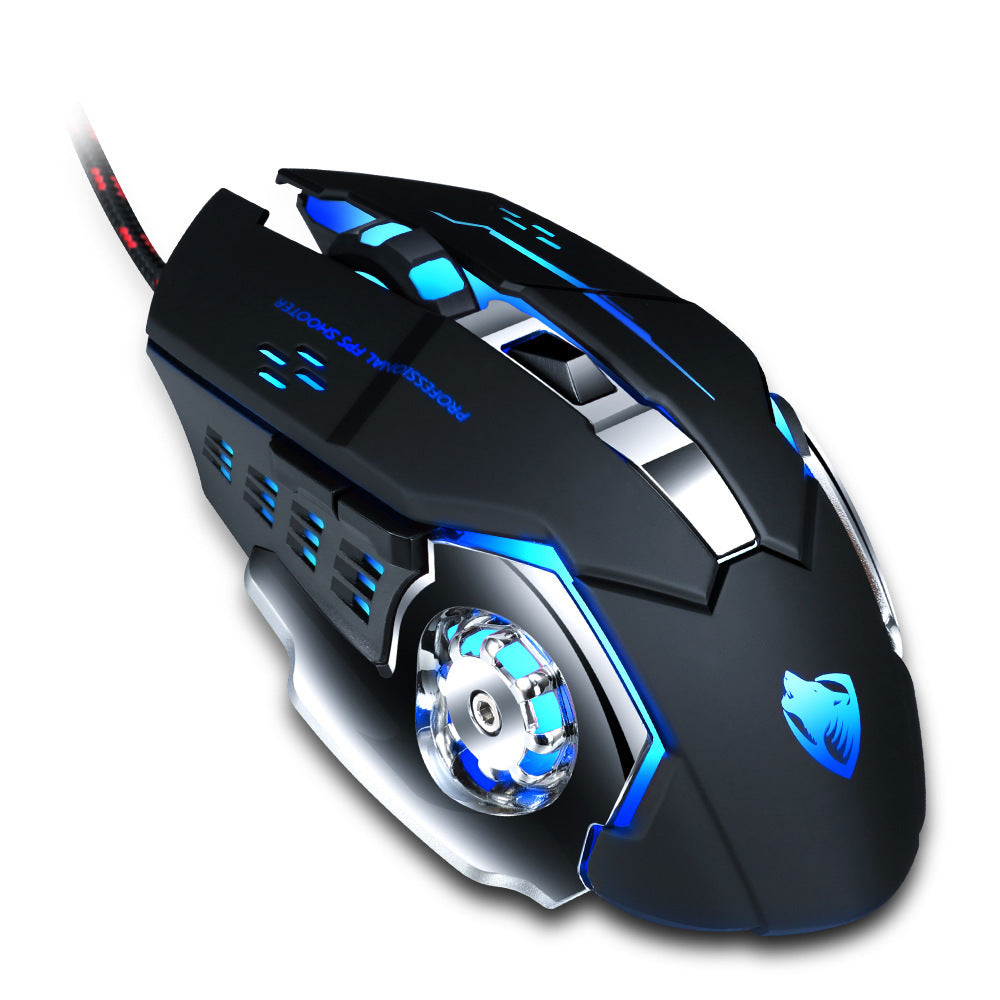 Theo Gaming Mouse (Mechanical game wired mouse)