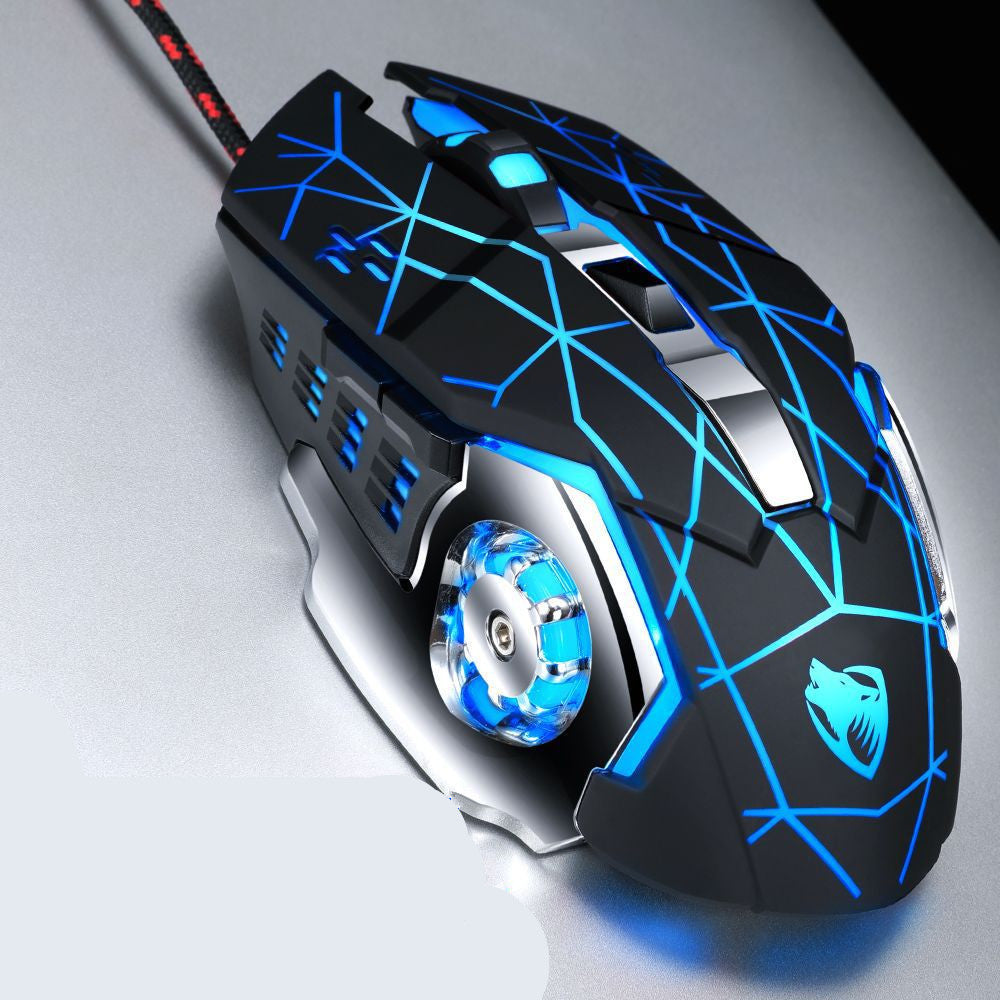 Theo Gaming Mouse (Mechanical game wired mouse)