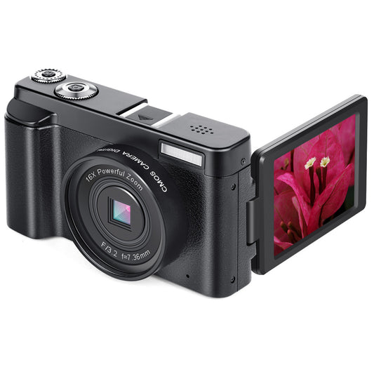 Colton WiFi Camera (HD WIFI SLR Camera Digital Flip Screen Camera – Black + USB)