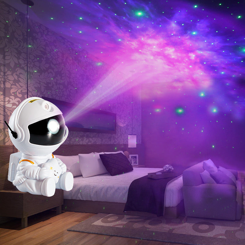 Ellery Star Projector (Mini Version Of Astronaut Star Projection Lamp Creative Gift Atmosphere Decorative Lamp Colorful Flowing Starry Night Light)