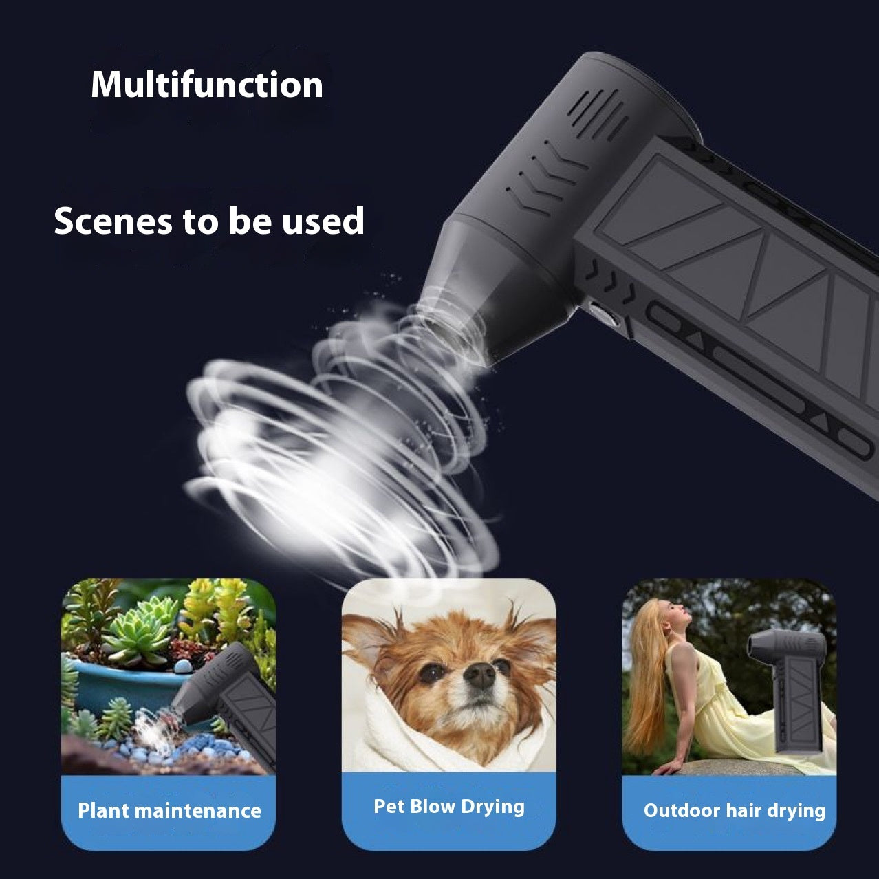 Luna Hair Dryer (Mini Handheld Hair Dryer)