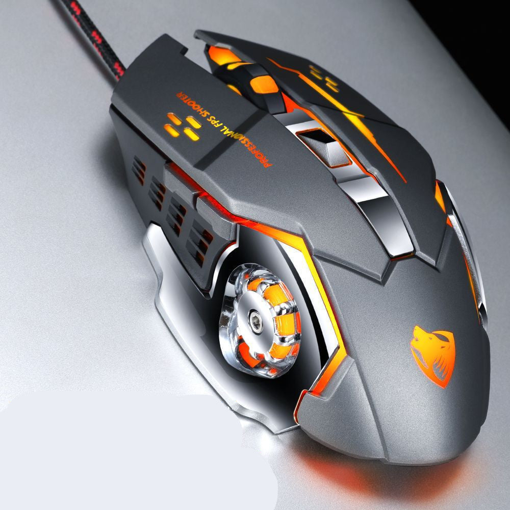 Theo Gaming Mouse (Mechanical game wired mouse)