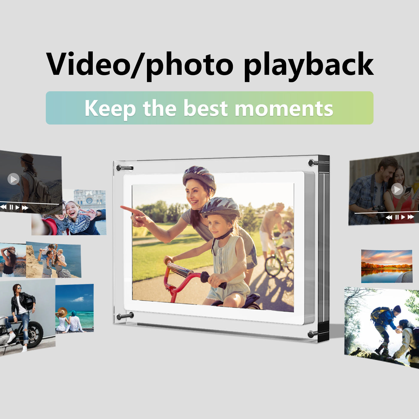 Mason Photo Frame (Electronic Photo Frame)