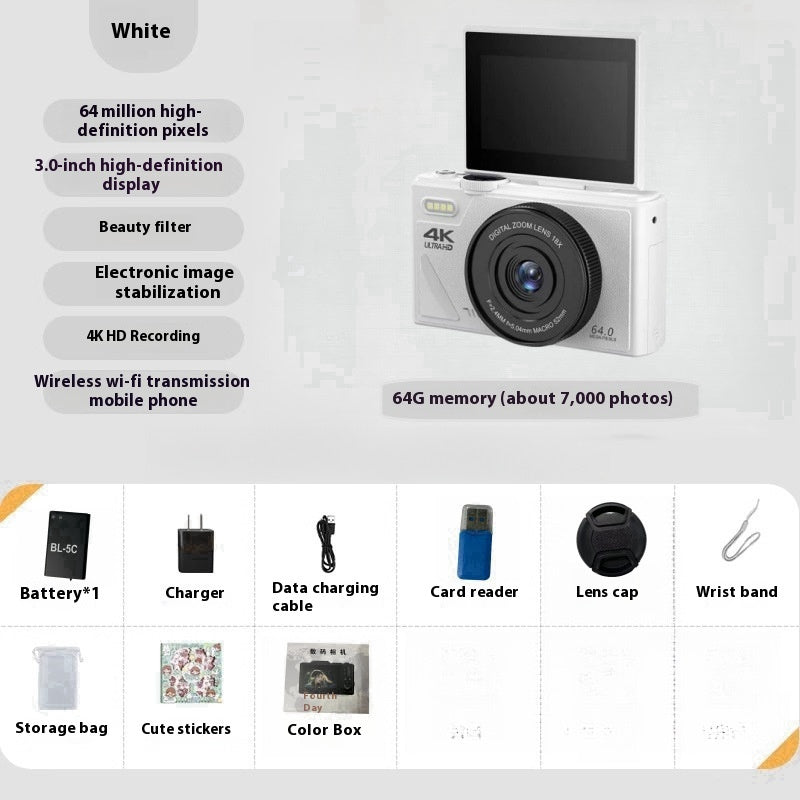 Ethan Student Camera (64 Million HD Camera)