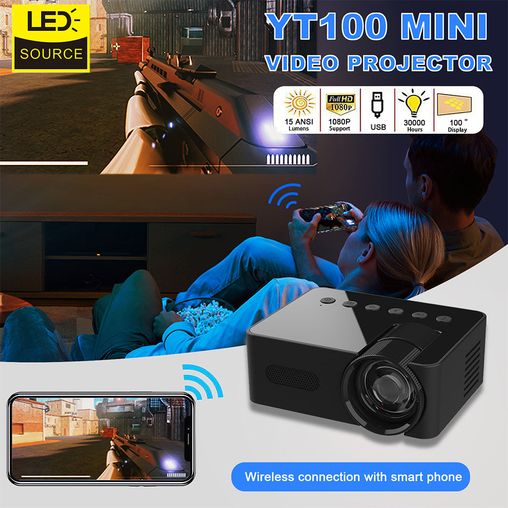 Noah Mini Projector (YT100 Home Mini Projector)