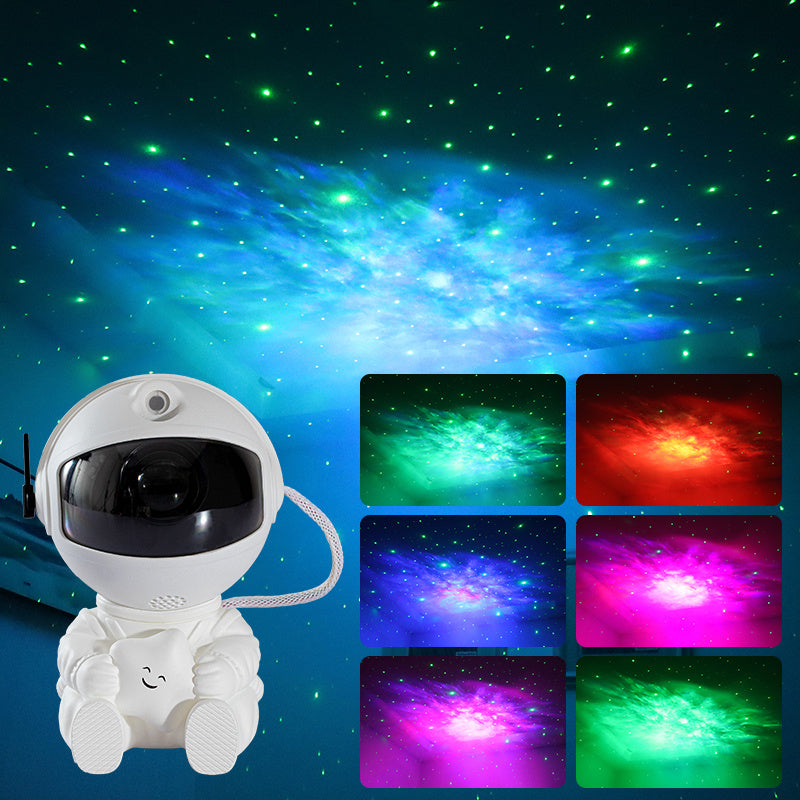 Ellery Star Projector (Mini Version Of Astronaut Star Projection Lamp Creative Gift Atmosphere Decorative Lamp Colorful Flowing Starry Night Light)