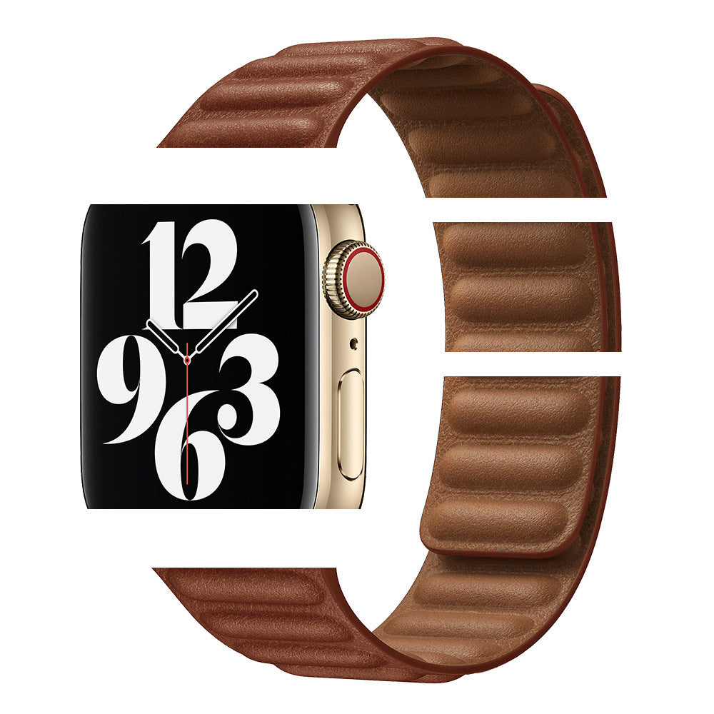 Grace Watch Strap (Two-section Leather Chain Strap)