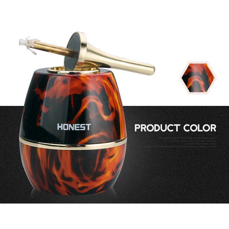 Carter Hybrid Lighter (Personalized Metal Creative Oil-electric Hybrid Lighter Match Igniter)