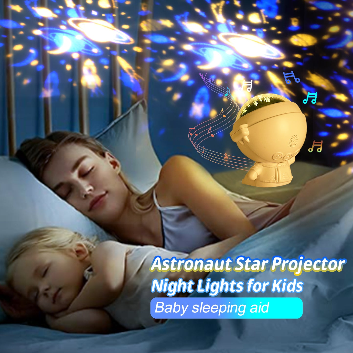 Orion Star Projector (Galaxy Star Projector Starry Sky Night Light Astronaut Lamp Room Decr Gift Child Kids Baby Christmas Spaceman Projection)