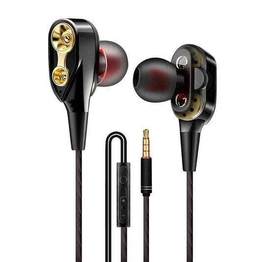 Tyler Sports Earbuds (In-ear Dual Motion Headphones)