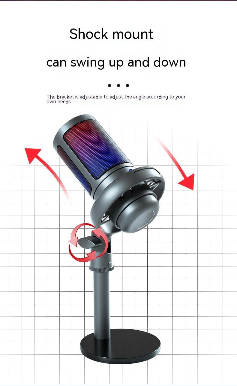 Olivia RGB Microphone (Condenser Microphone)