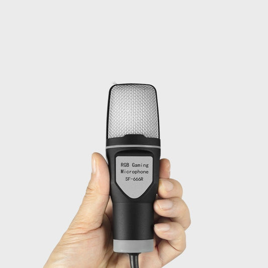 Cody Gaming Microphone (Clear Full RGB Capacitor Esports Gaming Desktop Microphone Computer Microphone)