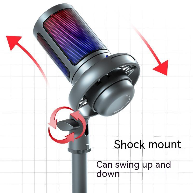 Olivia RGB Microphone (Condenser Microphone)