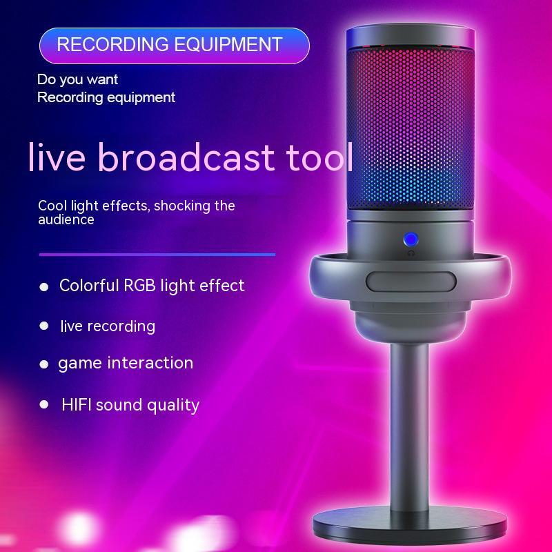 Olivia RGB Microphone (Condenser Microphone)